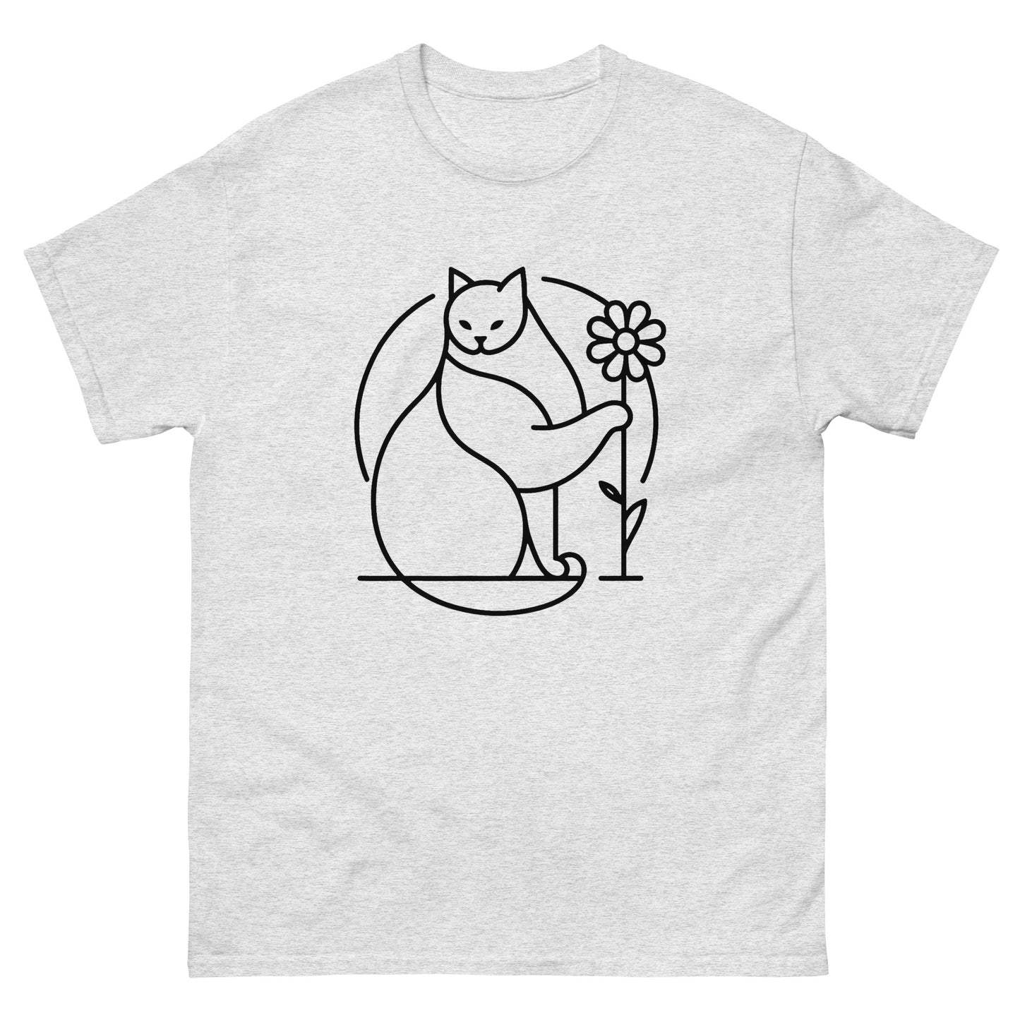 Cat & Flower - Unisex