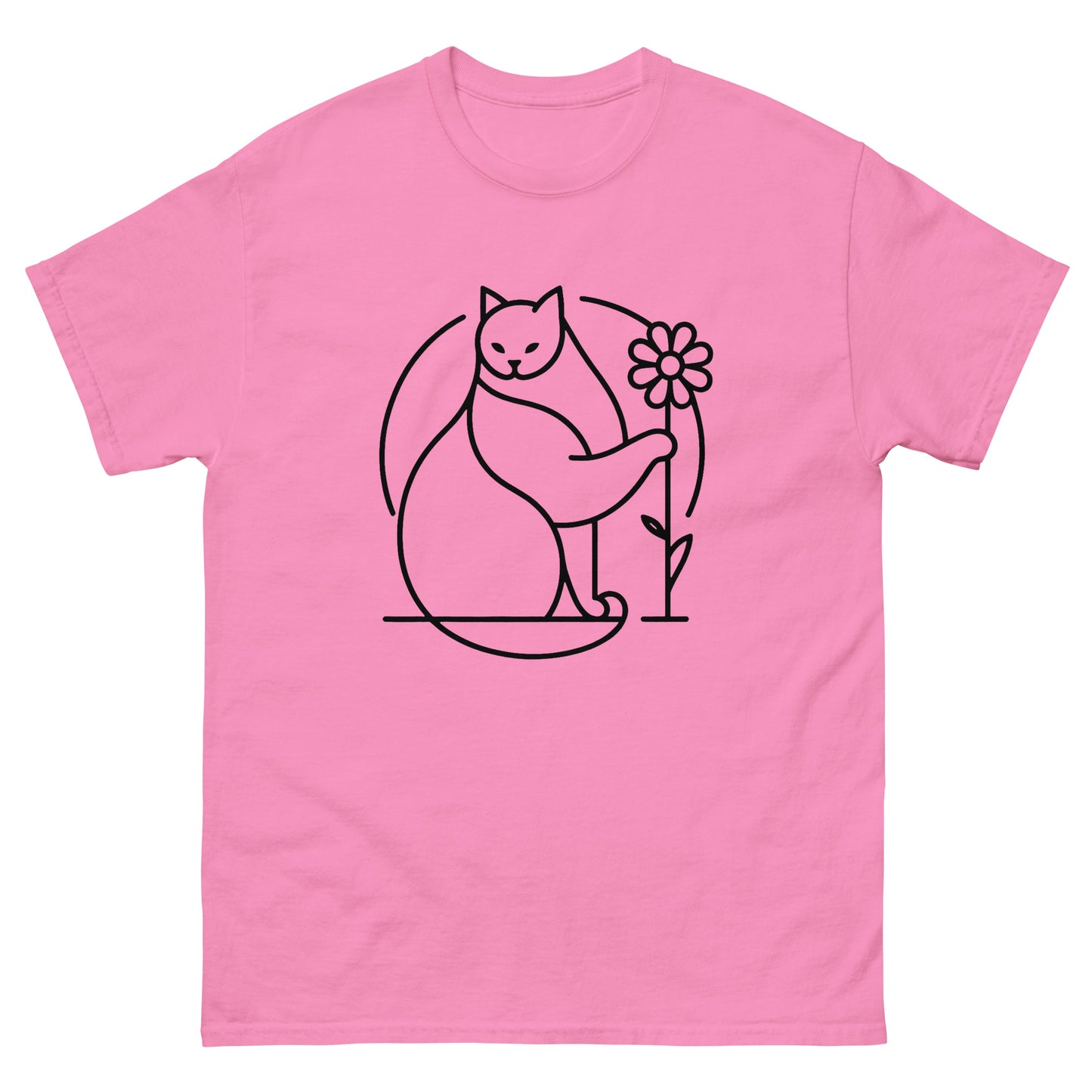 Cat & Flower - Unisex