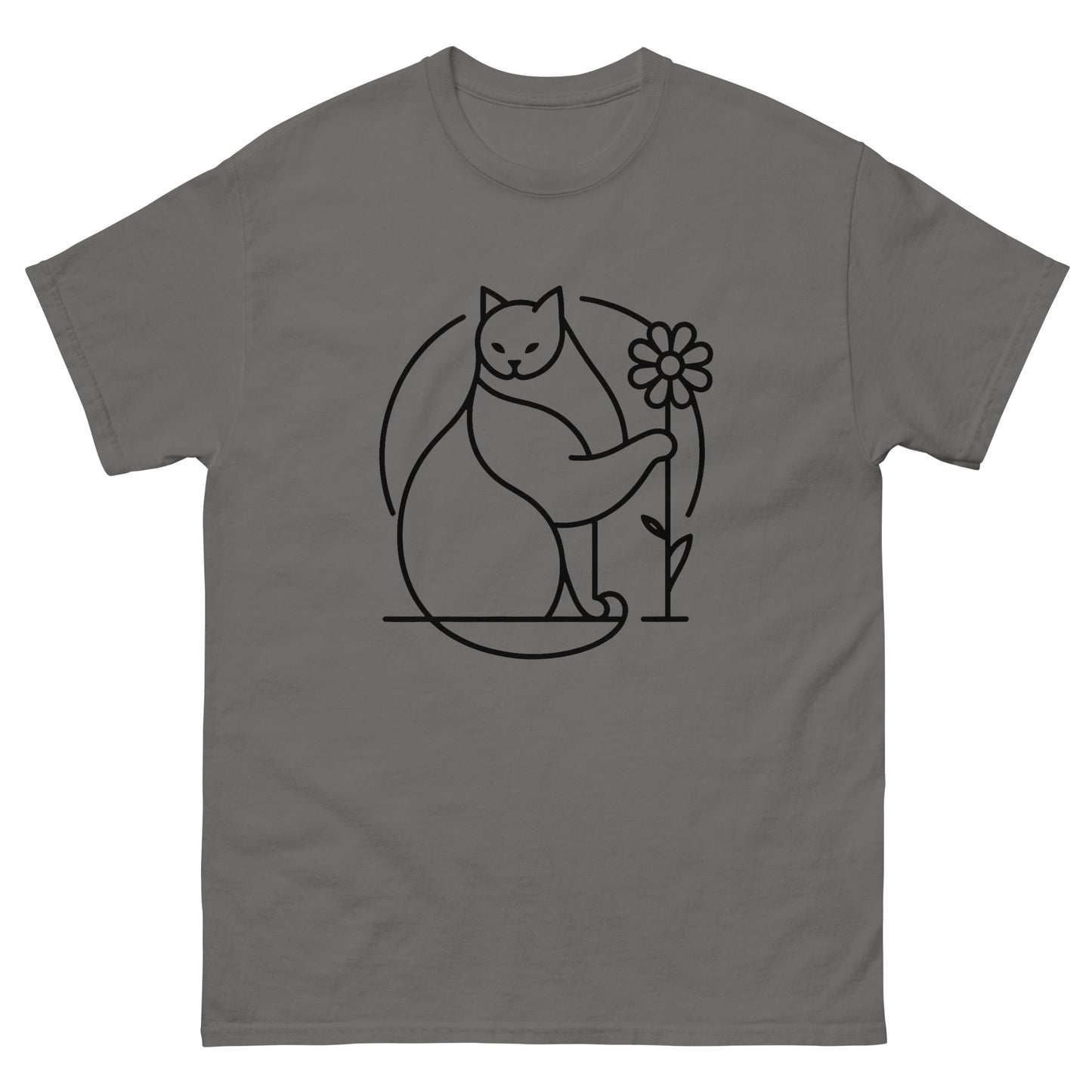 Cat & Flower - Unisex