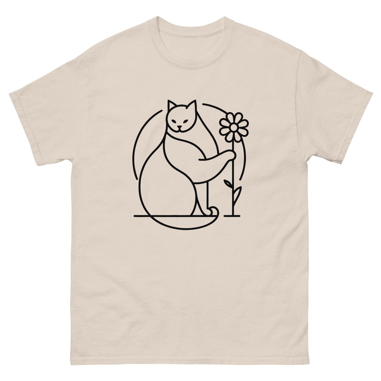 Cat & Flower - Unisex