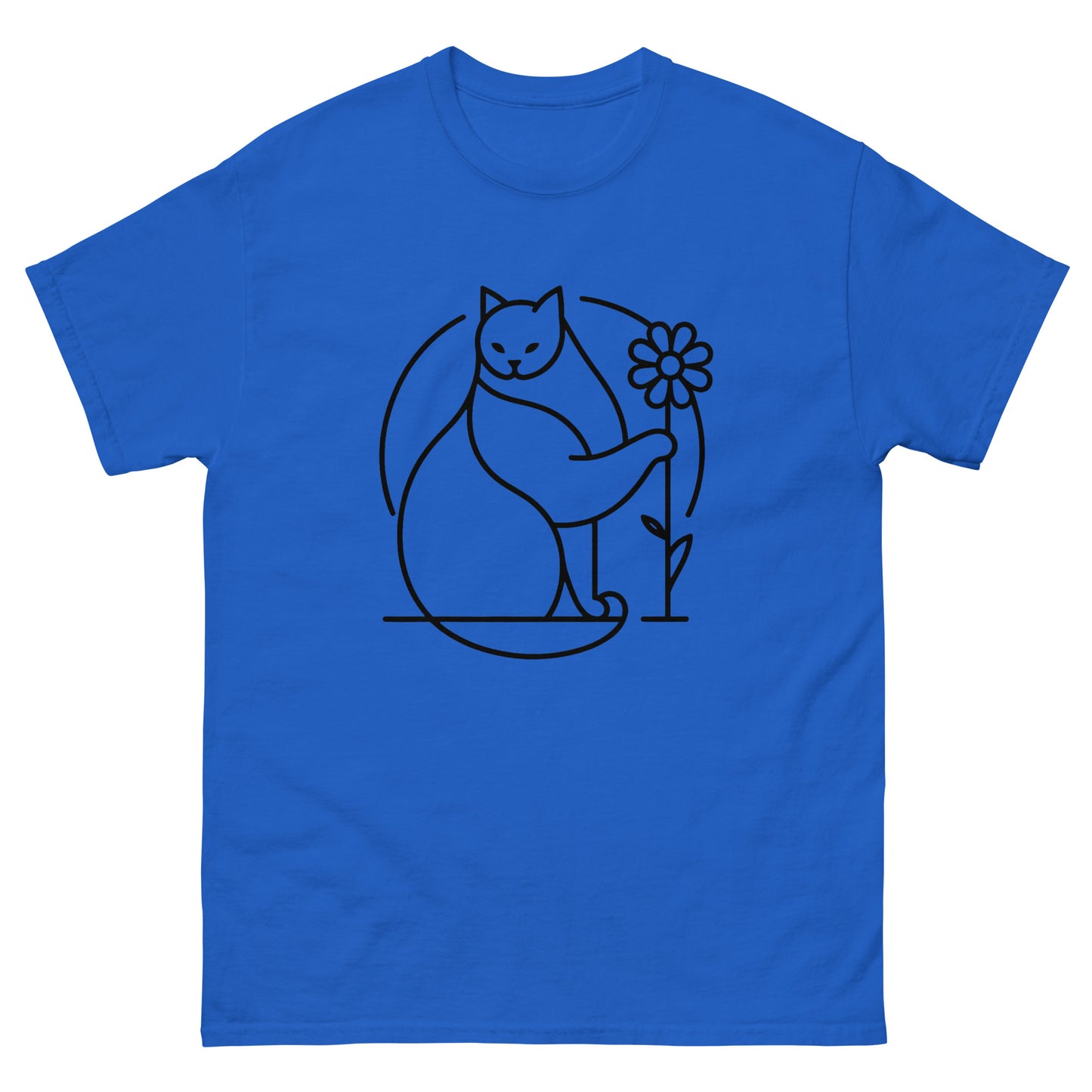 Cat & Flower - Unisex