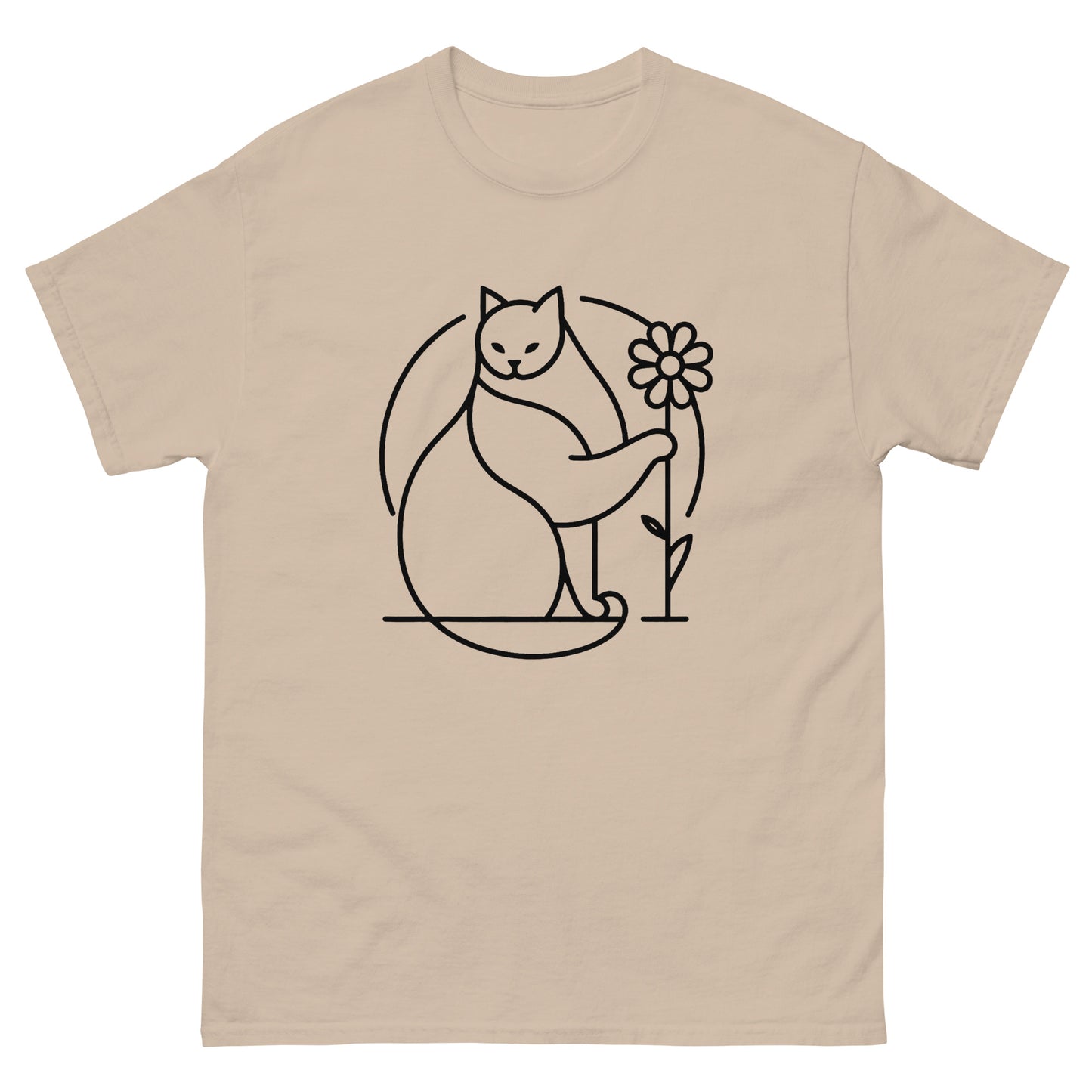 Cat & Flower - Unisex