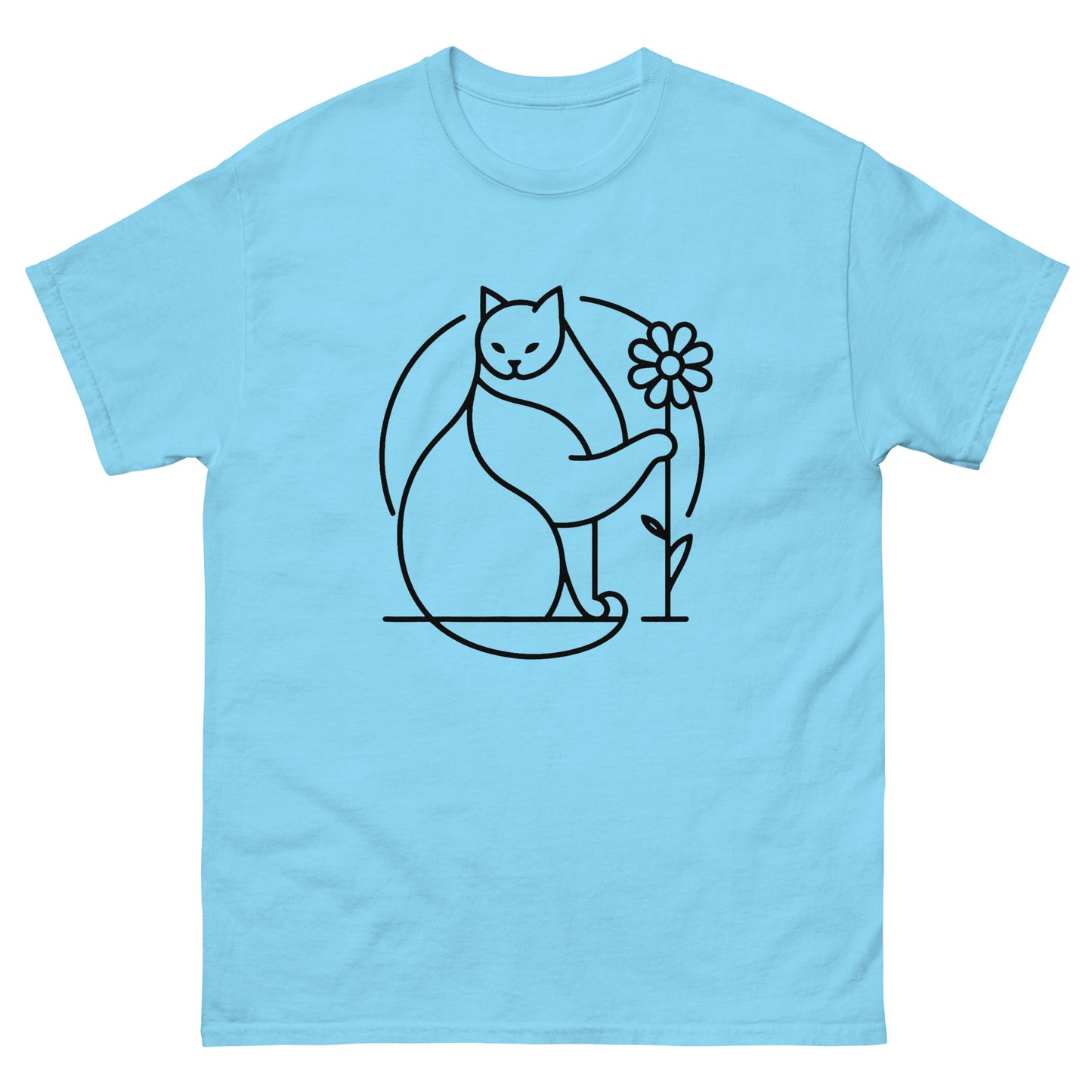 Cat & Flower - Unisex