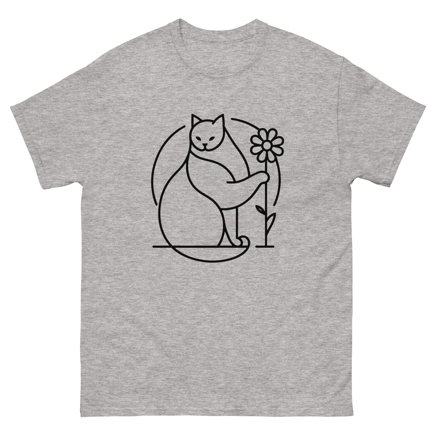 Cat & Flower - Unisex